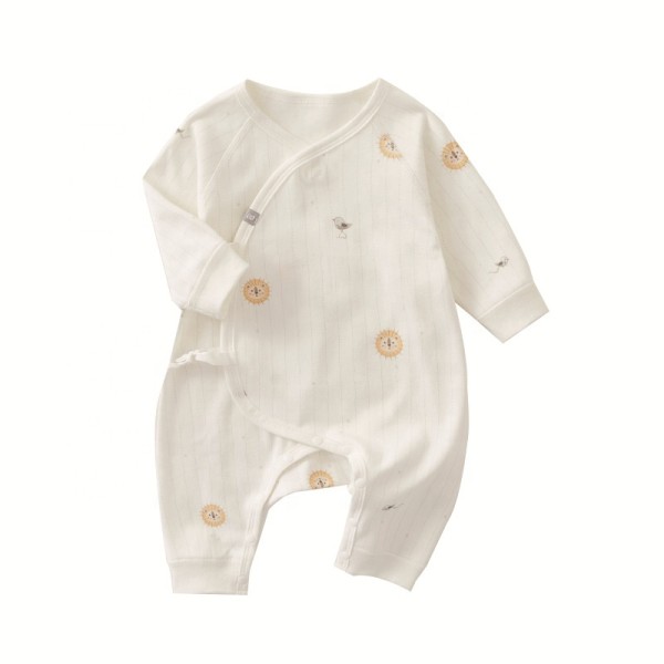 Infant Romper Factory - Pure Cotton Butterfly Button