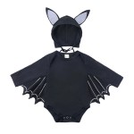 Halloween Jumpsuit Manufacturer - Autumn Bat Long Sleeve