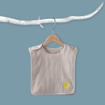 Drool Towel Supplier - Large Rice Snap Button