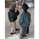 Children Jacket Supplier - Autumn New Fringed Denim