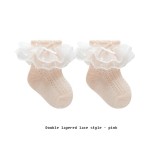 Girls Socks Manufacturer - Summer Thin Mesh Bow