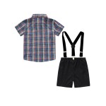 Boys Set Factory - Casual Backstrap Bowtie Checkered