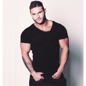 Men's T-shirt Manufacturer - Sporty Long Loose Fit