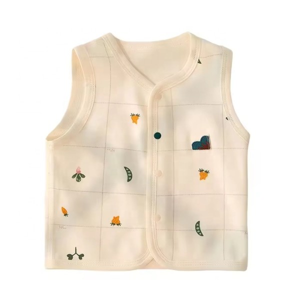Baby Vest Supplier - Pure Cotton Thin Jacket