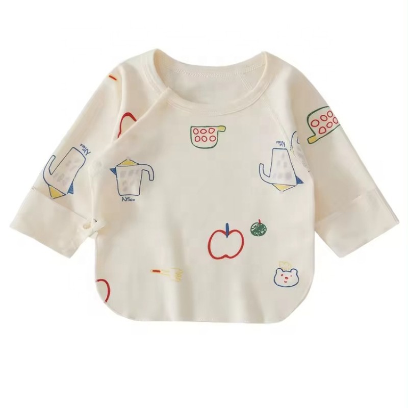 Newborn Shirt Manufacturer - Custom Half Back Pure Cotton