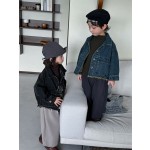 Children Jacket Supplier - Autumn New Fringed Denim