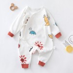 Infant Romper Factory - Pure Cotton Butterfly Button