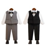 Children Blazer Supplier - British Style Vest Set