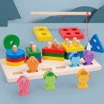 Wooden Toy Manufacturer - Three-dimensional Fishing