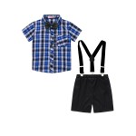 Children Set Manufacturer - Custom Check Shirt Backband