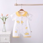 Baby Jumpsuit Manufacturer - Custom Pure Cotton Button