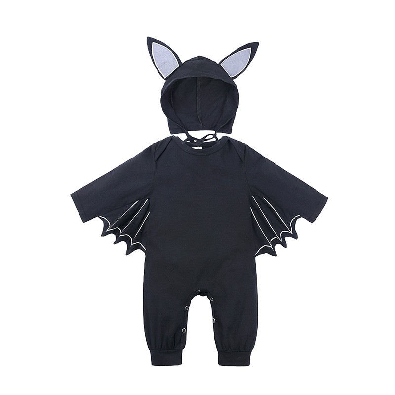 Halloween Jumpsuit Manufacturer - Autumn Bat Long Sleeve