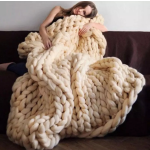 Throw Blanket Supplier - Texture Chunky Cable Knit