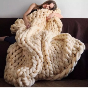 Throw Blanket Supplier - Texture Chunky Cable Knit