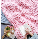 Hand Knitted Blanket Manufacturer - Nordic Coarse Wool Sofa