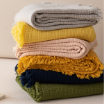 Muslin Blanket Factory - 100% Cotton Tassel Bed Sheet