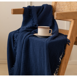 Muslin Blanket Factory - 100% Cotton Tassel Bed Sheet