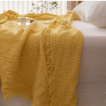 Throw Blanket Supplier - Solid Color Cotton Gauze Towelling