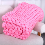 Throw Blanket Supplier - Wholesale Handmade Thick Knit