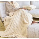 Fur Blanket Factory - 100% Polyester Faux Rabbit