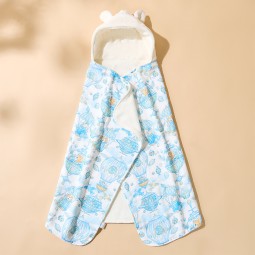 Hooded Towel Supplier - Baby Animal Printed Quick-dry