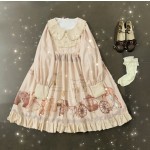 Lolita Dress Manufacturer - Doll Bib Collar Fluffy