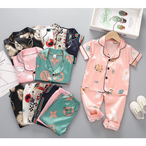 Children Pajamas Supplier - Thin Short-sleeved