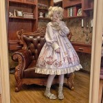 Lolita Dress Manufacturer - Doll Bib Collar Fluffy