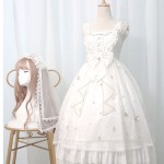 Chiffon Dress Factory - High Waist Embroidered Sling