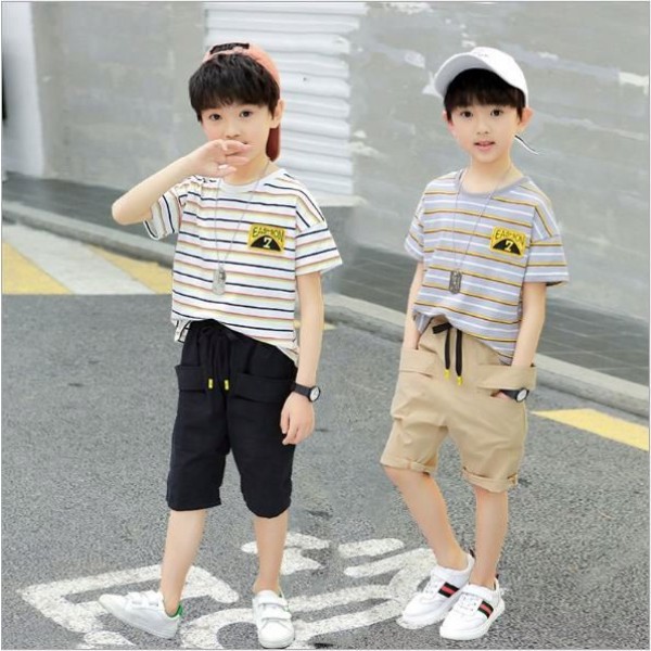 Children Suit Manufacturer - 2019 Summer Striped