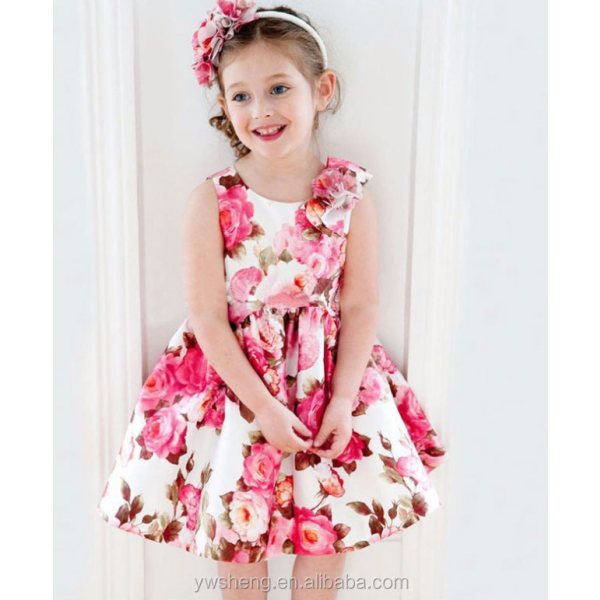 Summer Dress Factory - 2016 Big Flower Printing