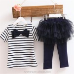 Kid Clothes Set Factory - Pretty White Black