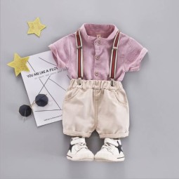 Children Suit Supplier - 2019 Spring Short-Sleeved