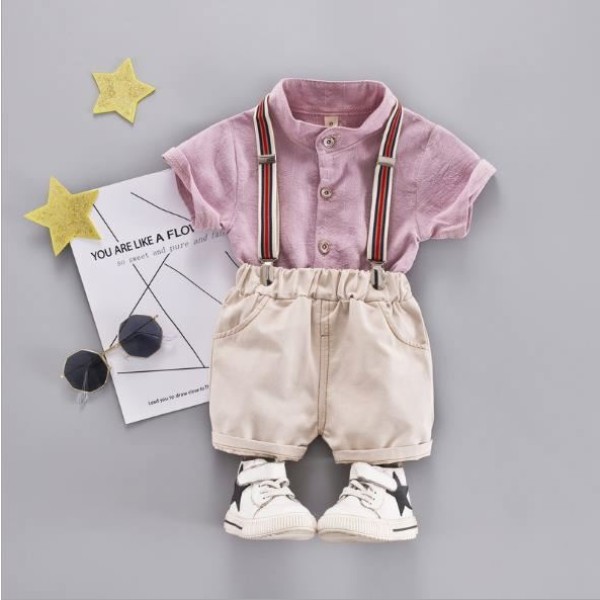 Children Suit Supplier - 2019 Spring Short-Sleeved