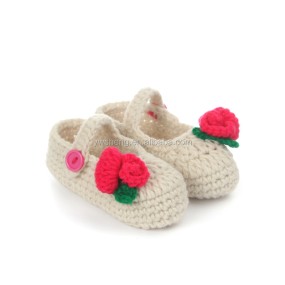 Hand Crochet Shoes Manufacturer - Fashion Baby Flower