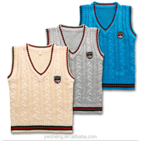 Children Vest Supplier - Knit Sleeveless Sweater