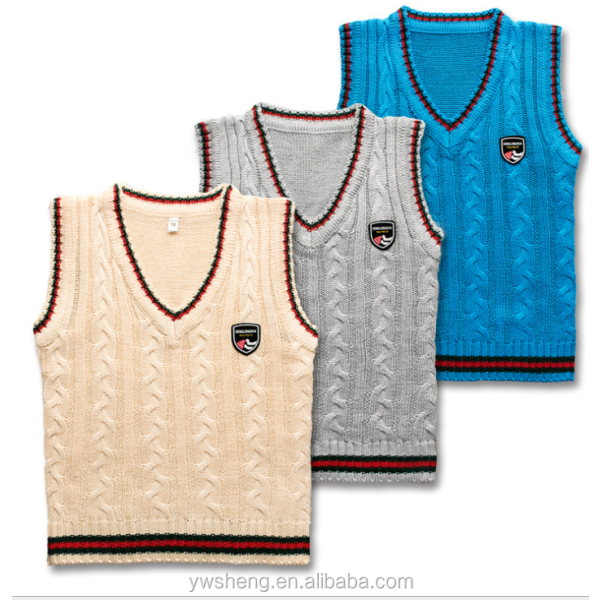 Children Vest Supplier - Knit Sleeveless Sweater