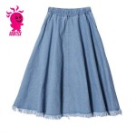 Denim Skirt Manufacturer - Long Blue Western