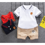 Boy Suit Supplier - Polo Shirt Sports Two-piece