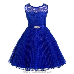 Evening Dress Supplier - 2018 Lace Blue Tulle