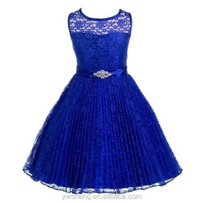 Evening Dress Supplier - 2018 Lace Blue Tulle