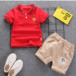 Boy Suit Supplier - Polo Shirt Sports Two-piece