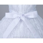 Evening Dress Supplier - 2018 Lace Blue Tulle