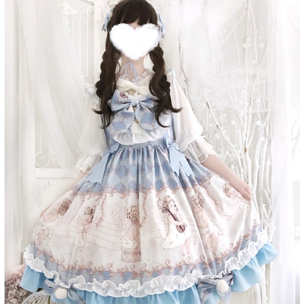 Gothic Dress Factory - Lace Bow Girl Lolita