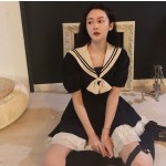 Sailor Dress Supplier - Lolita Navy Style Waist