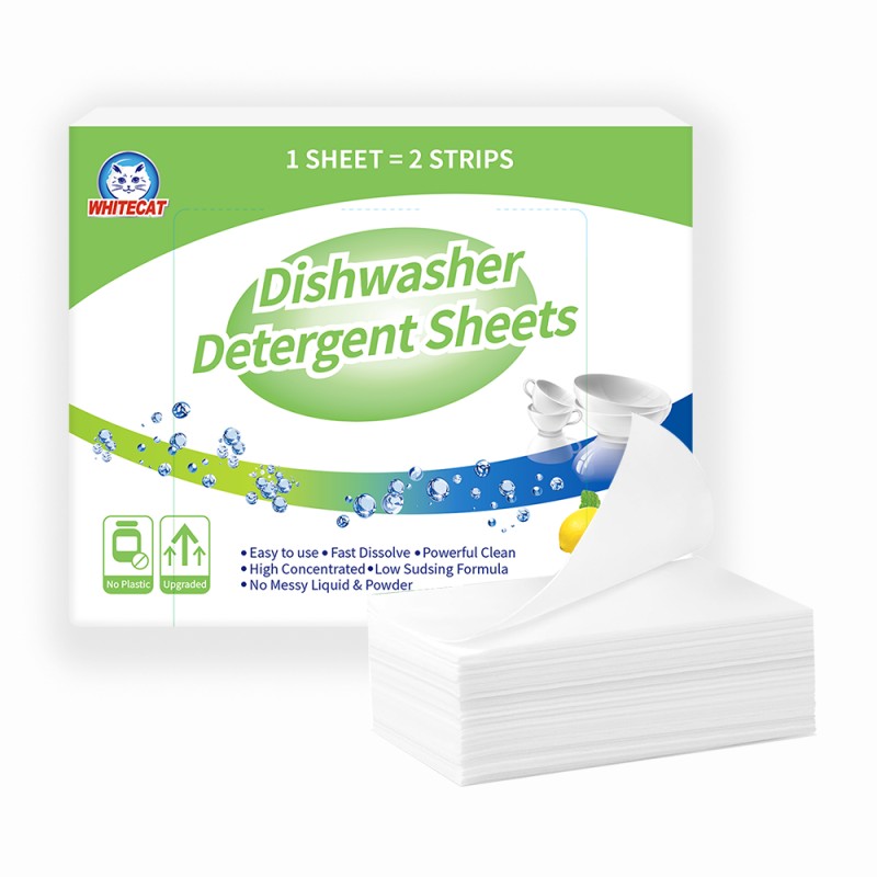 Kitchen Cleaning Dishwasher Detergent Sheet Dish Washing Sheets