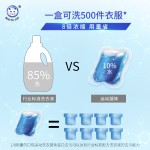 家用液体洗涤剂洗衣荚洗涤剂胶囊家用日用清洁盒包装高效杀菌