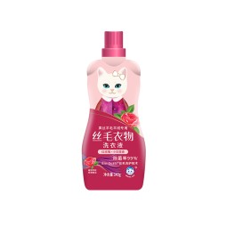 白猫玫瑰香防静电全功能羊绒衣物洗衣液