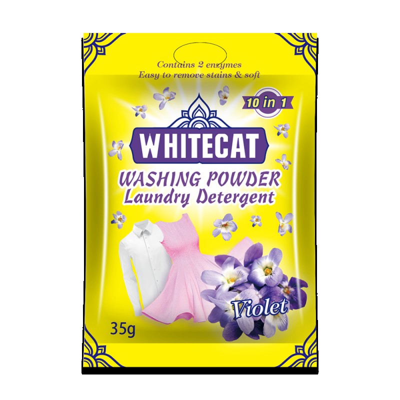 Lasting Fragrance Laundry Detergent Lavender Scent 200g Colour Washing Powder Industrial