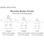 Hoodie Blanket Factory - Extra Long Plush